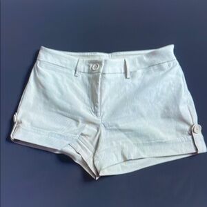 Women's White Shorts